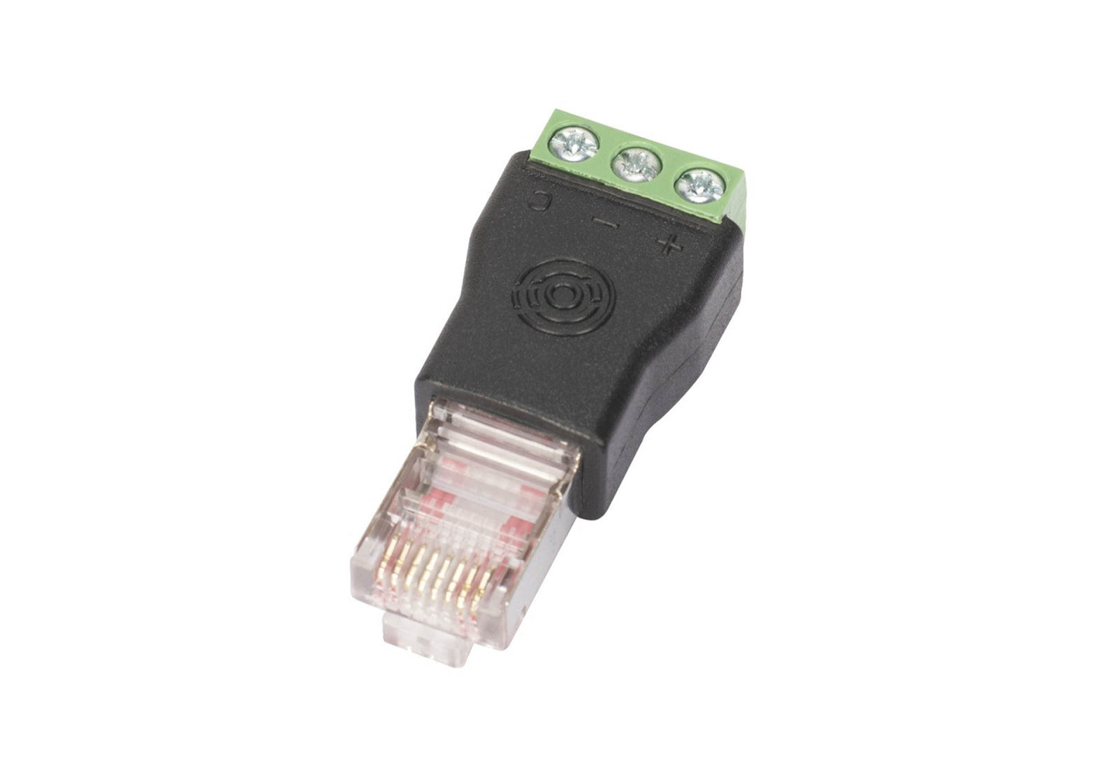 Elation Obsidian NETRON RJ-T, RJ45 to Wire Screw Terminal DMX/RDM Adapter by ELATION