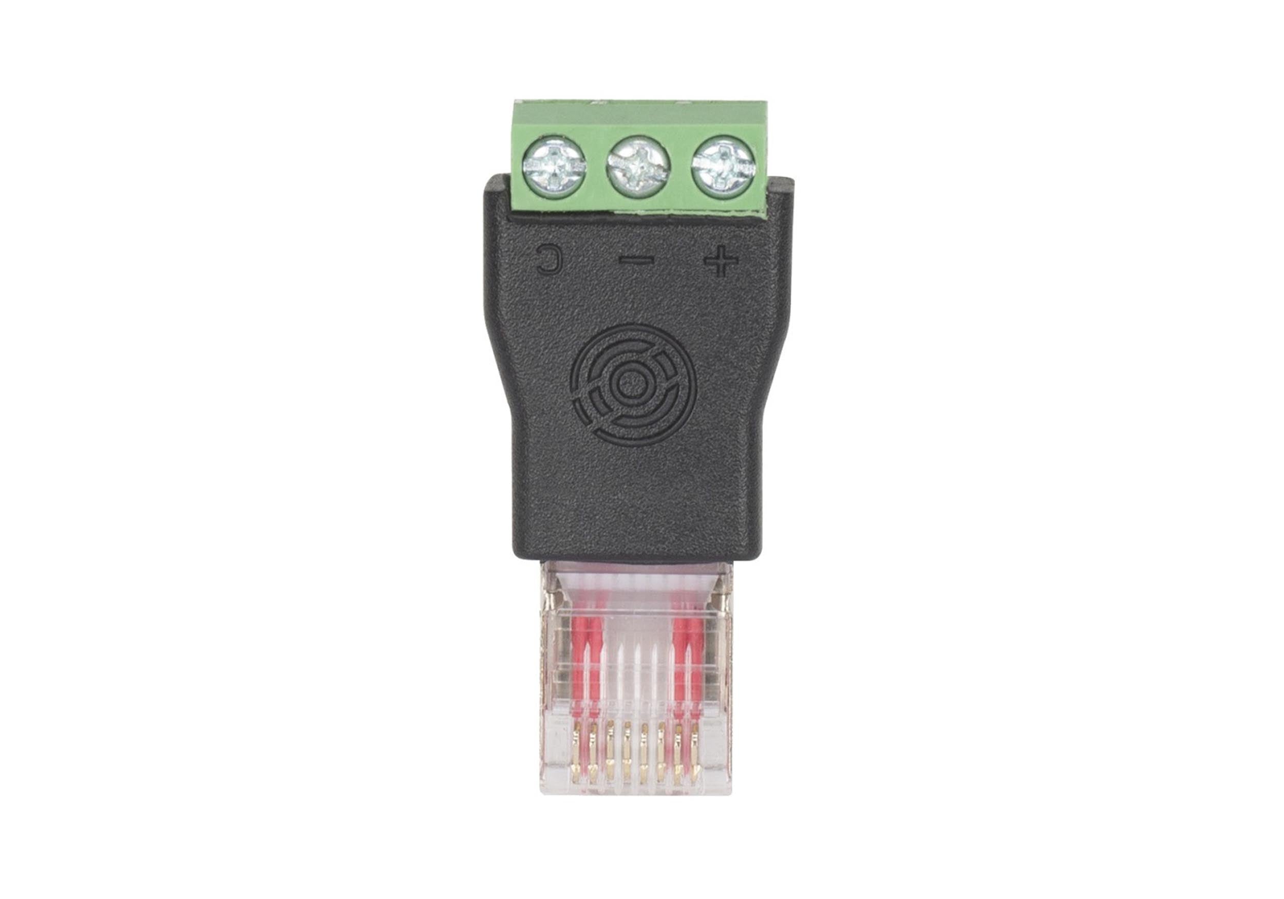 Elation Obsidian NETRON RJ-T, RJ45 to Wire Screw Terminal DMX/RDM Adapter