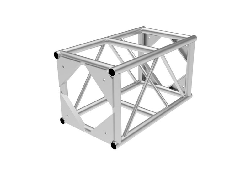 Global Truss DT-GP20-8FT, 20.5" End Plate Square Truss Straight Segment - 8ft