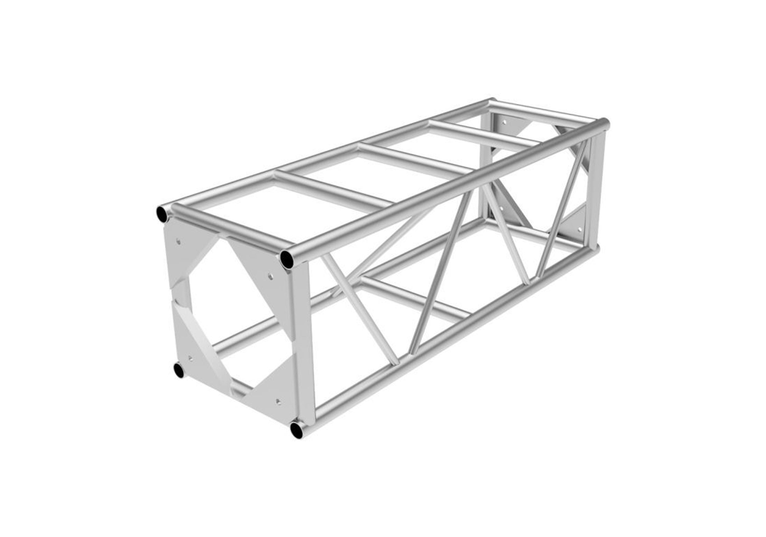 Global Truss DT-GP20-8FT, 20.5" End Plate Square Truss Straight Segment - 8ft