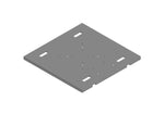 Global Truss DT-GPBASE36, Heavy-Duty Raised Truss Plate - Silver 36" by Global Truss