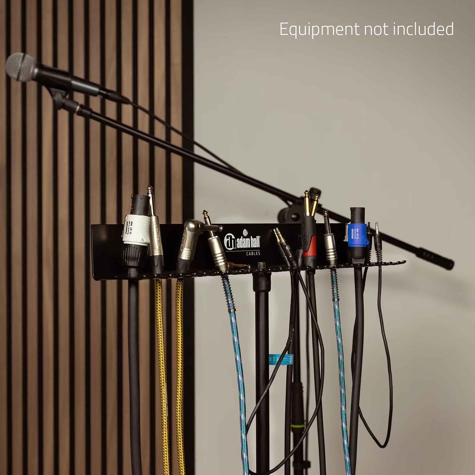 Adam Hall SCS27 Cable Holder Pro - Wall and Stand Mountable Organizer by Adam Hall
