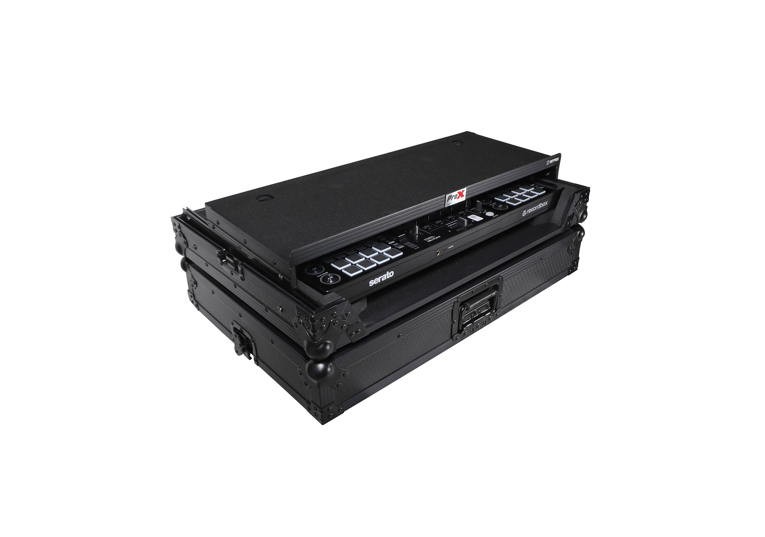 B-Stock: ProX XS-FLX10LTBL Pioneer DDJ-FLX10 or DDJ-GRV6 ATA Sim Flight Style Road Case with Sliding Laptop Shelf - Black by ProX Cases
