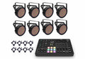 Chauvet DJ EZPAR 64 RGBA ILS Package with ILS Command Controller and Clamps by Chauvet DJ