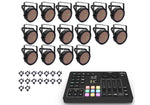 Chauvet DJ EZPAR 64 RGBA ILS Package with ILS Command Controller and Clamps by Chauvet DJ