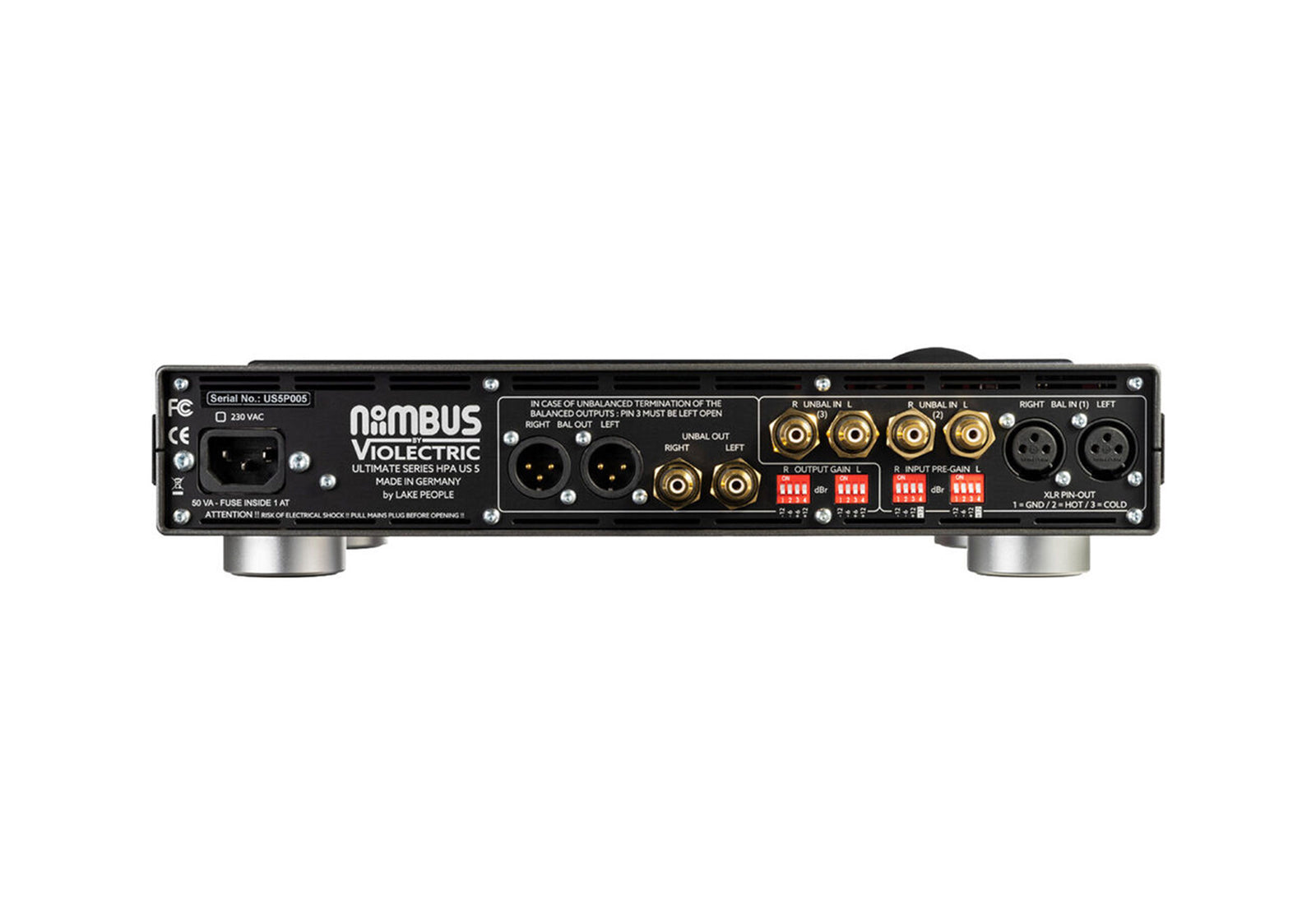 Violectric NIIMBUS-US5-PRO Headphone Amplifier by Violectric