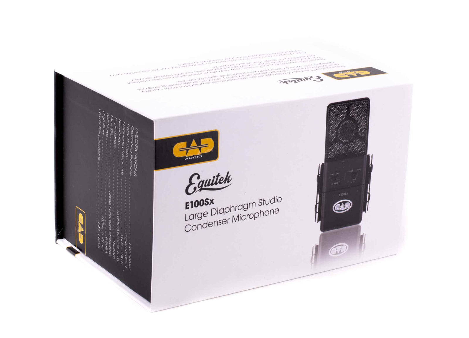 CAD Audio E100Sx Equitek Large Diaphragm Studio Condenser Microphone by CAD Audio