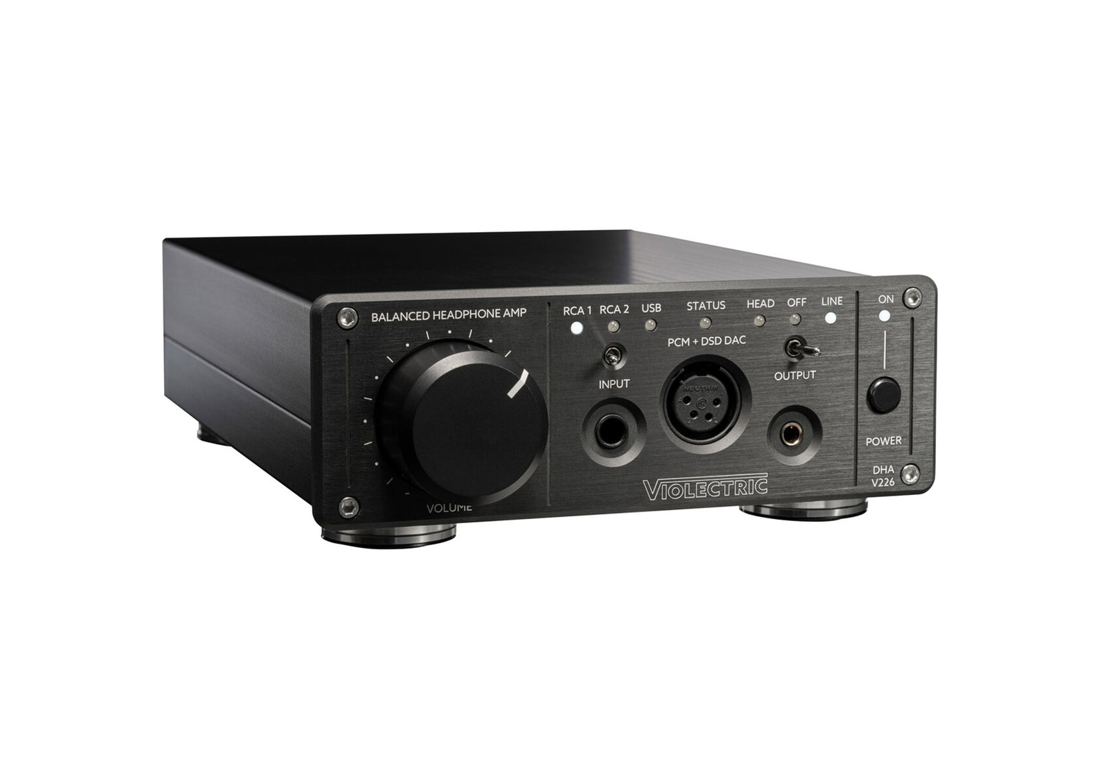 Violectric DHA-V226 Headphone Amplifier, Preamp and DAC by Violectric