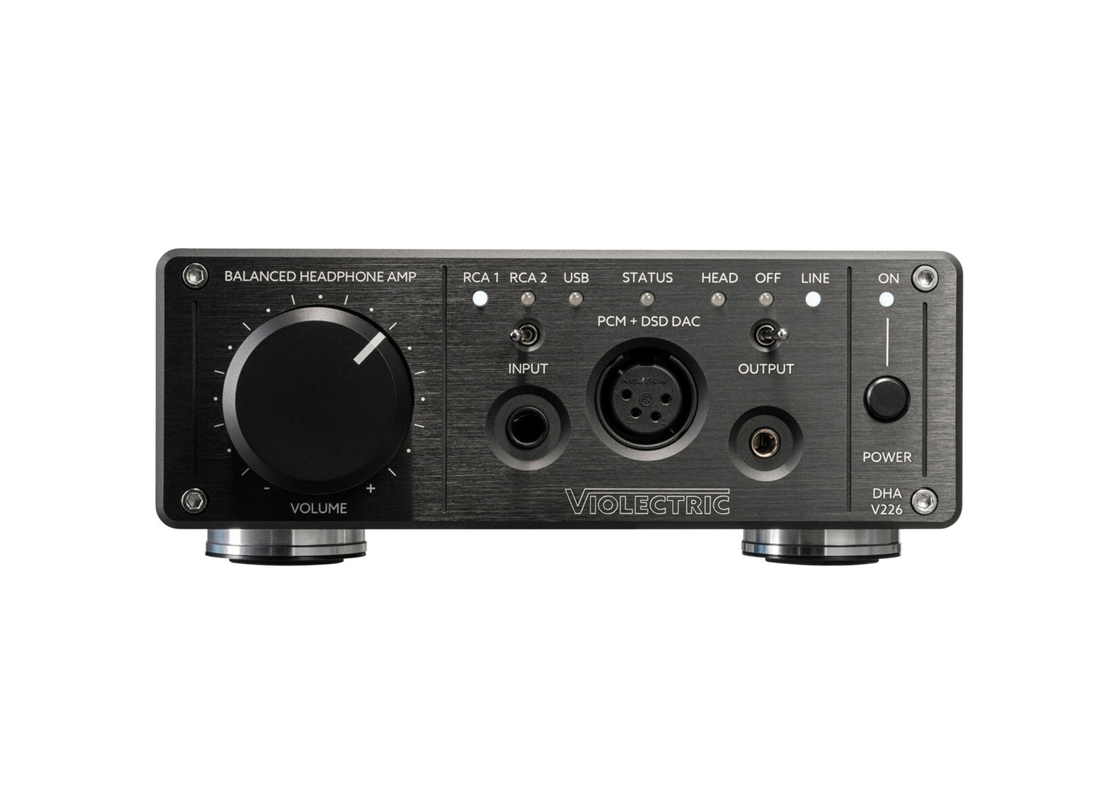Violectric DHA-V226 Headphone Amplifier, Preamp and DAC by Violectric