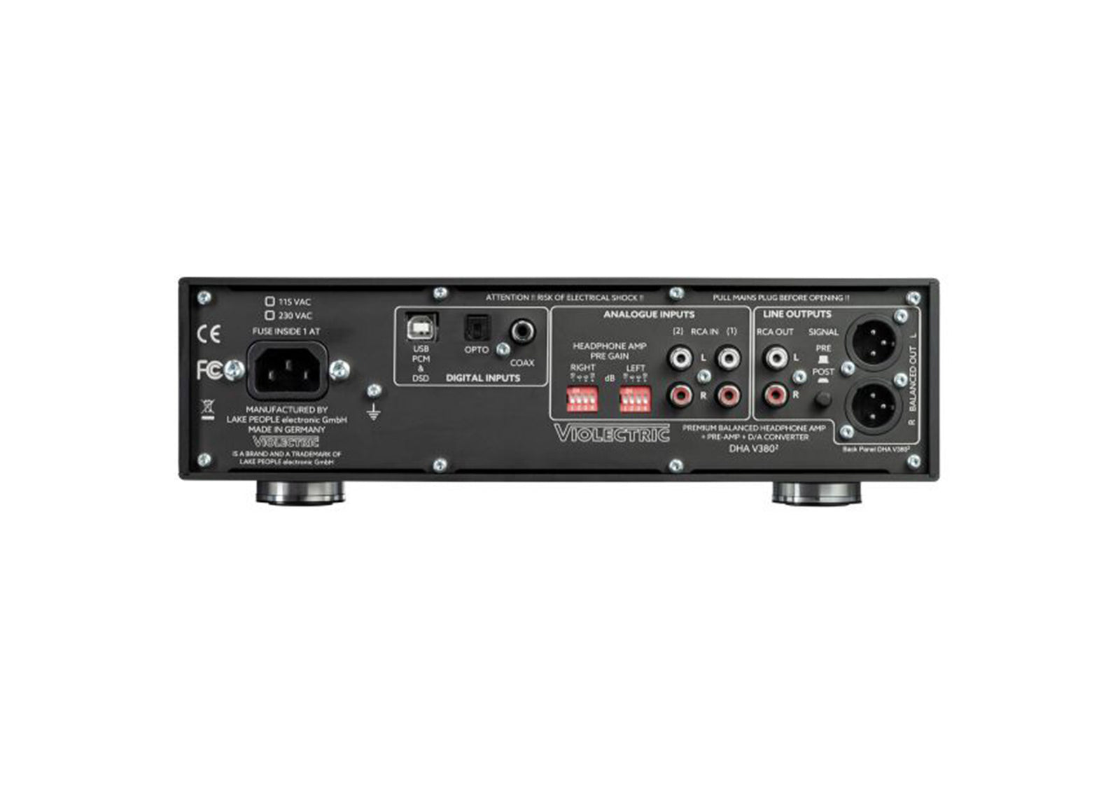 Violectric DHA-V3802 Headphone Amplifier by Violectric