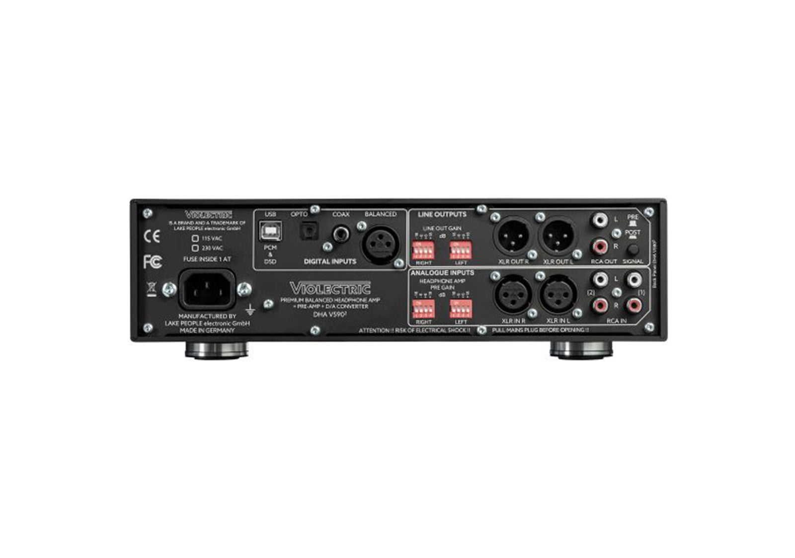 Violectric DHA-V5902 Headphone Amplifier and DAC by Violectric