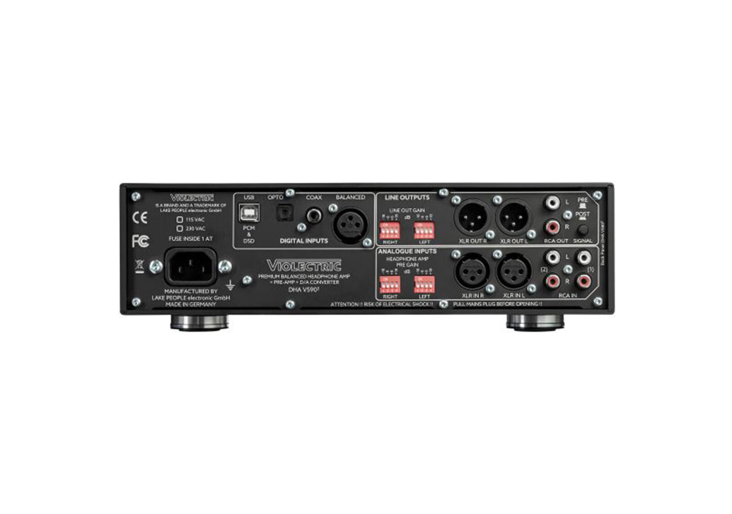 Violectric DHA-V5902 Headphone Amplifier and DAC by Violectric