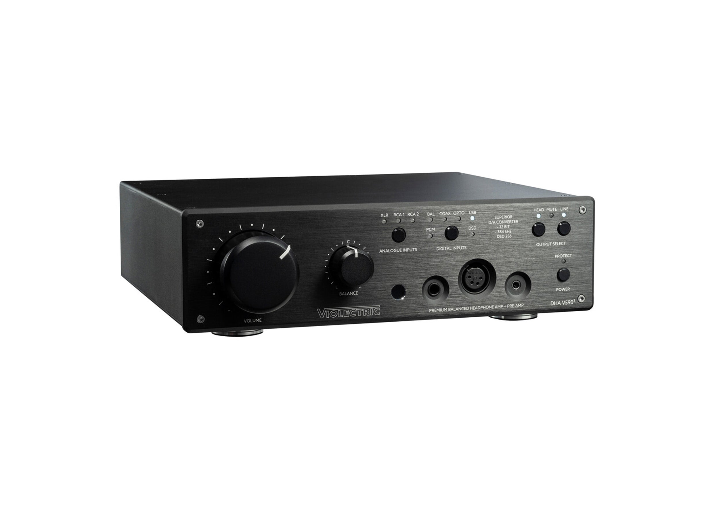 Violectric DHA-V5902PRO Headphone Amplifier, Preamp and DAC by Violectric