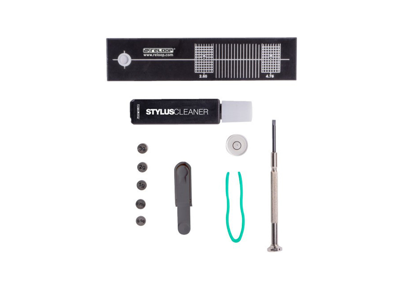 Reloop CART-MOUNT-SET Turntable Cartridge Mount and Gauge Set by Reloop