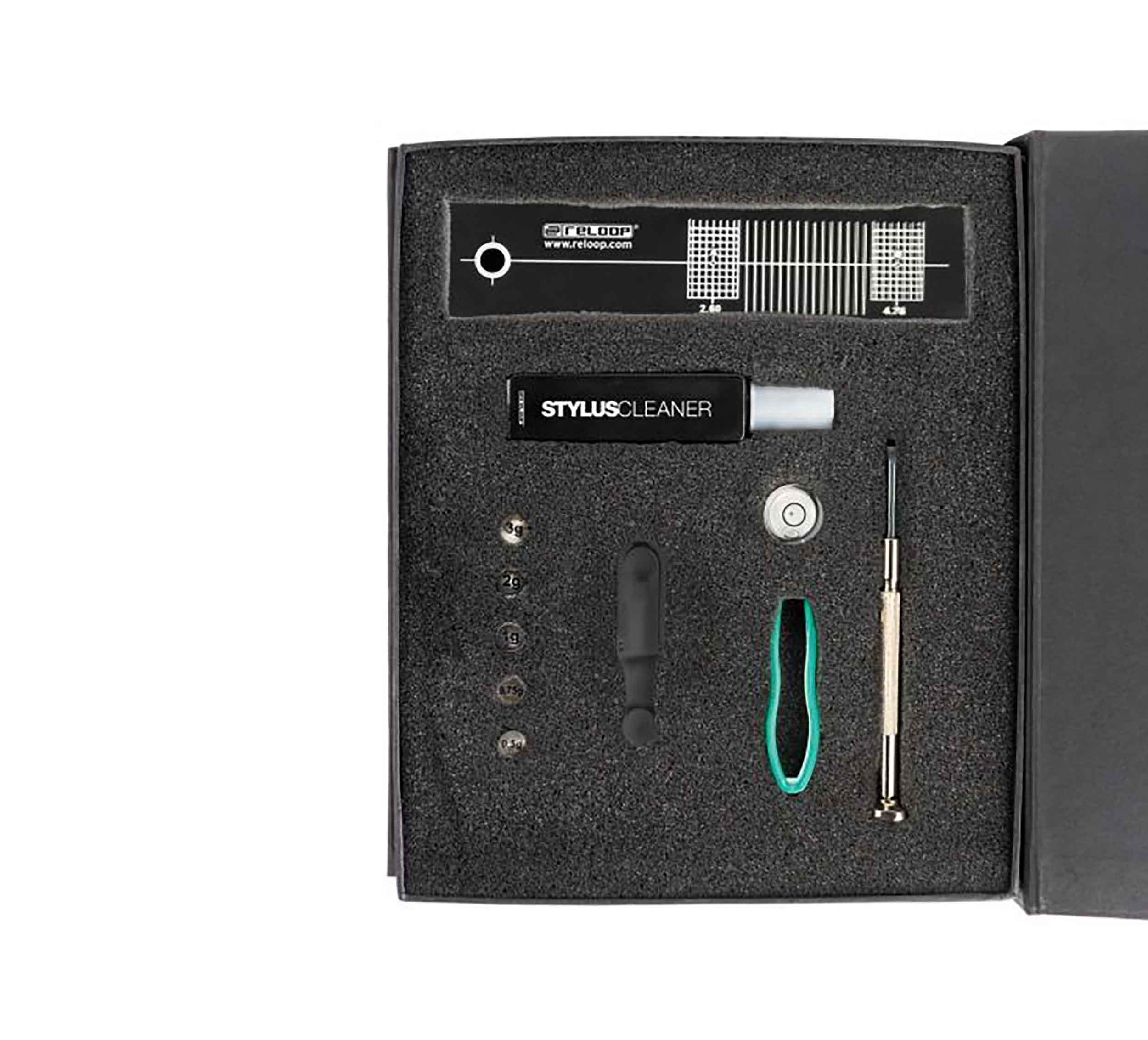 Reloop CART-MOUNT-SET Turntable Cartridge Mount and Gauge Set by Reloop