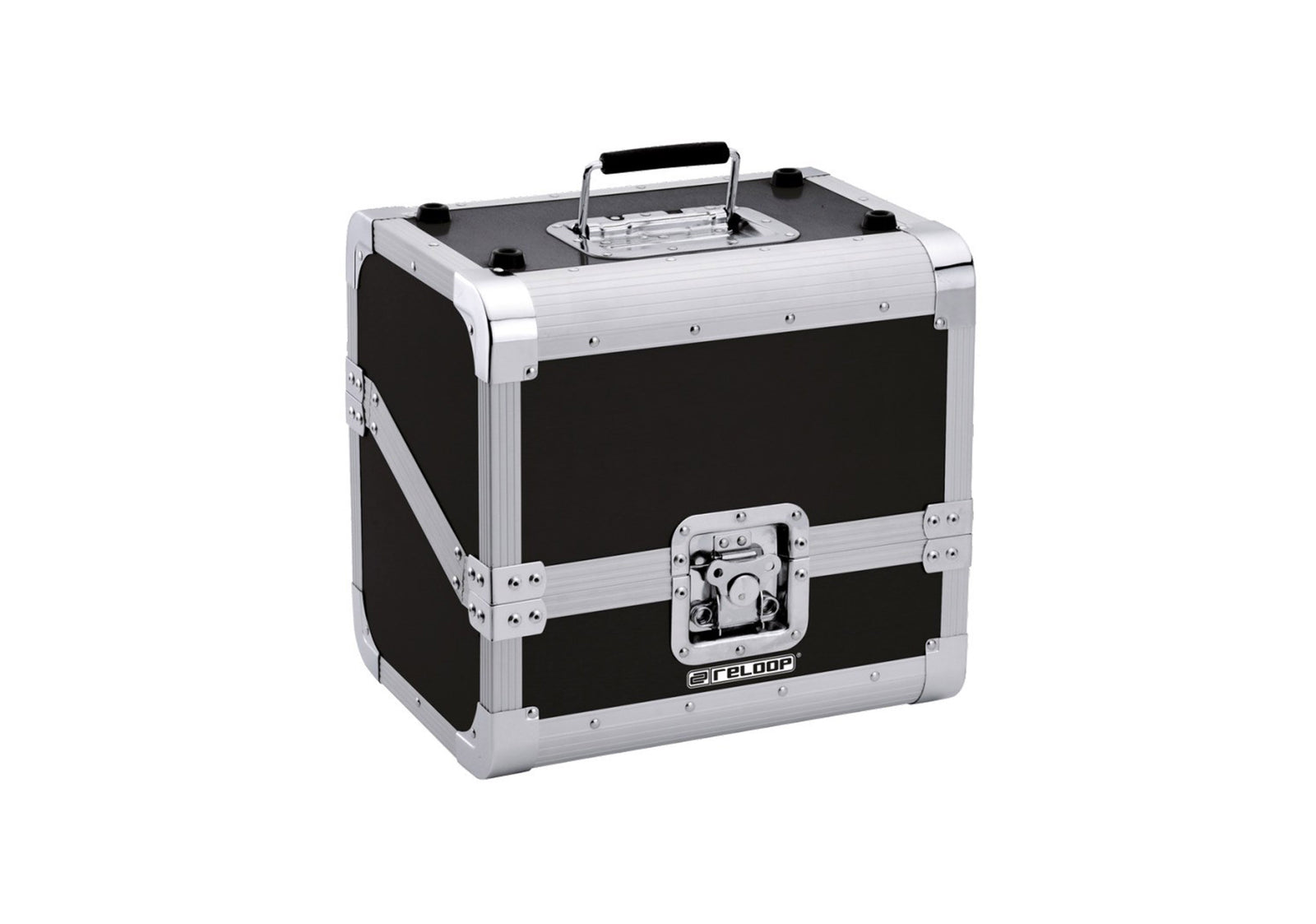 Reloop REC-CASE-80-BLK Slanted 80 Record Case - Black by Reloop