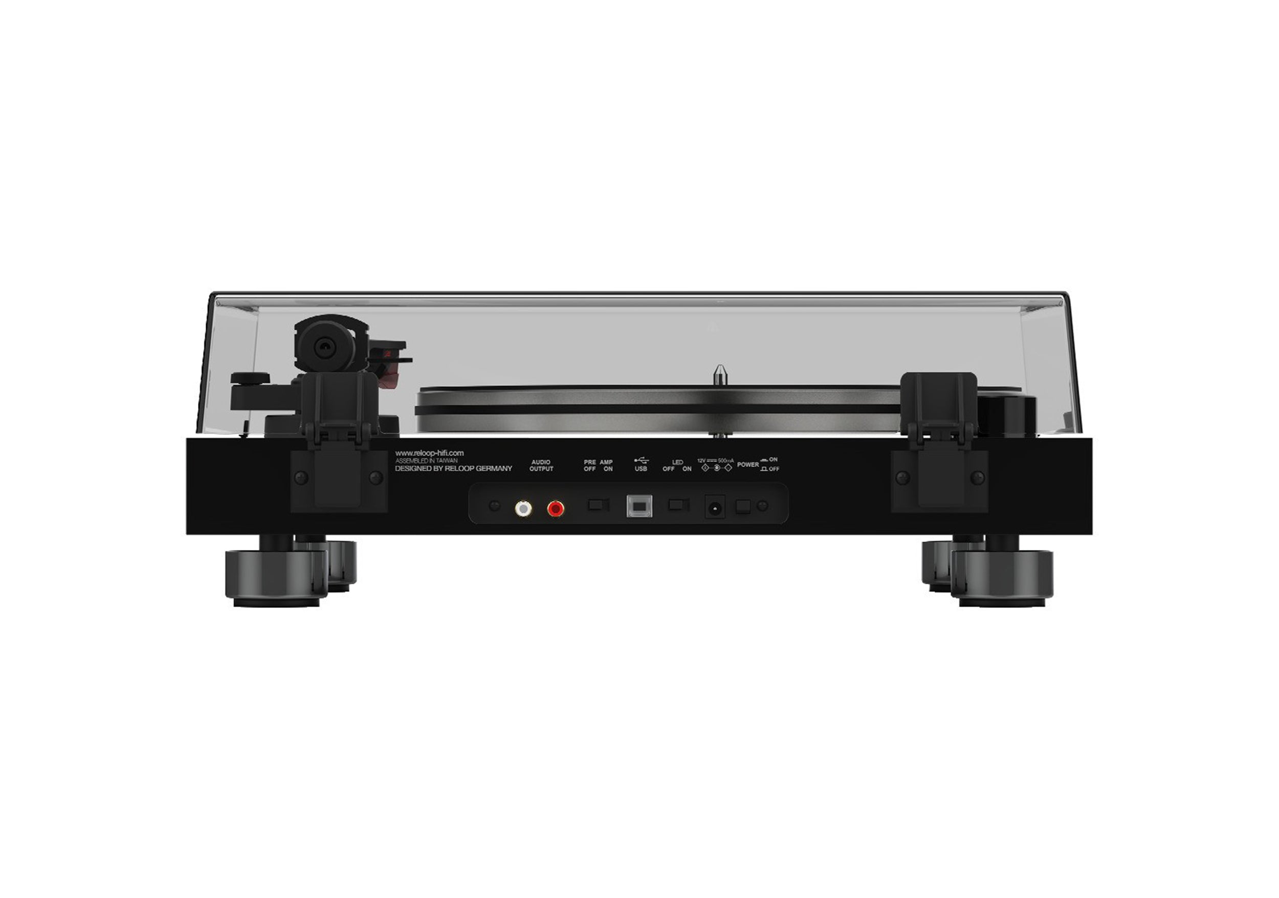 Reloop TURN-7 Premium Belt Drive USB Turntable System by Reloop