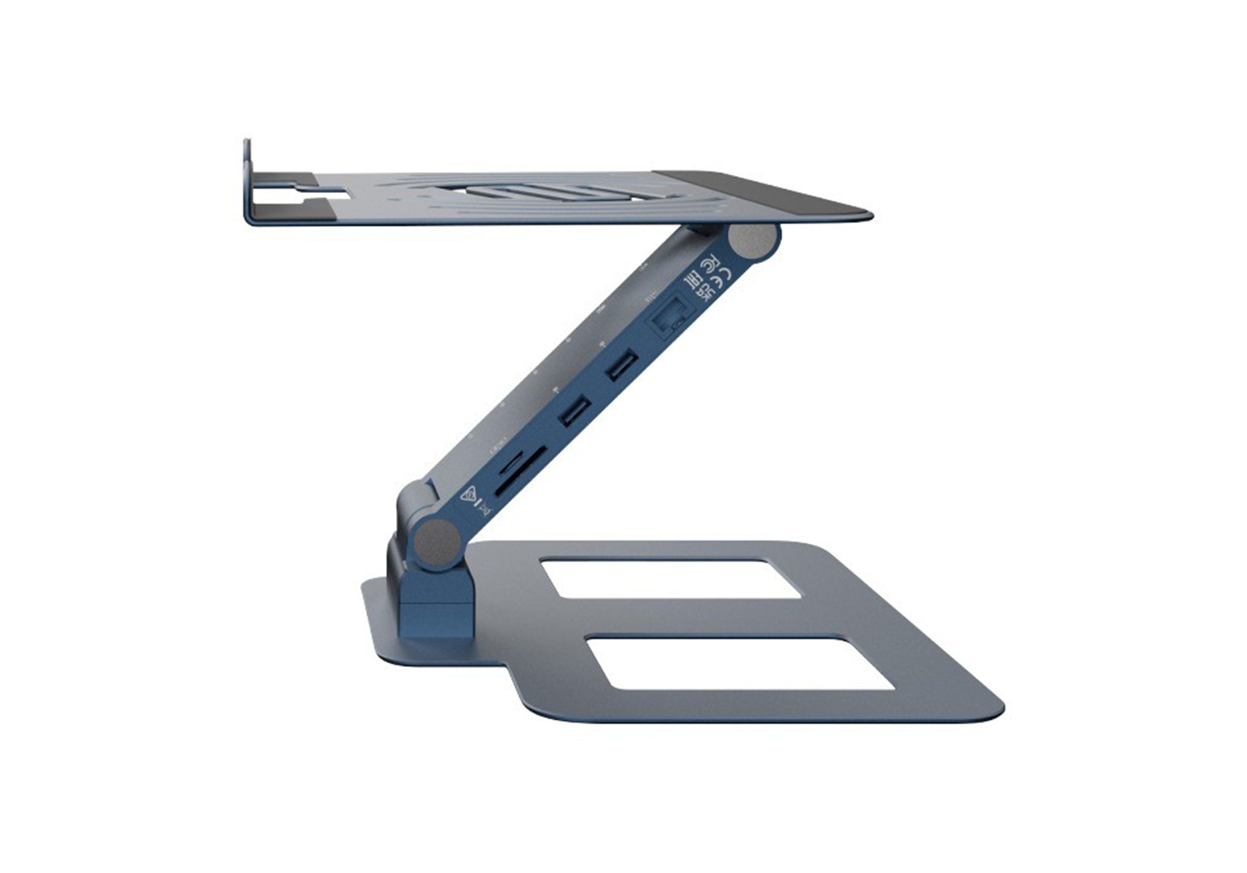 Reloop STAND-HUB-PRO, 10-in-1 Multimedia USB-C Docking Stand with Power Delivery by Reloop