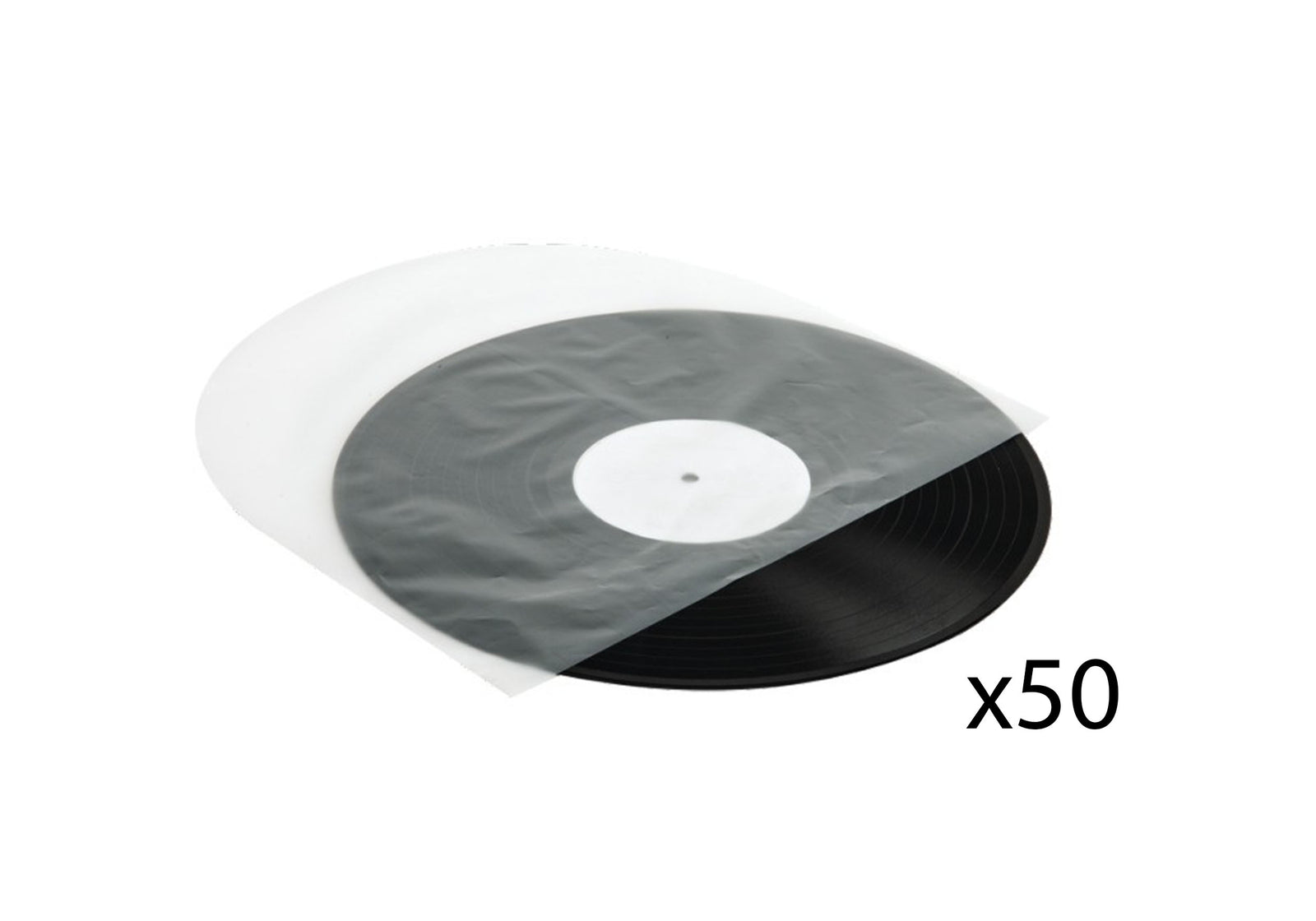 Reloop REC-INNER-50, 12.5" Antistatic Protection Sleeve - 50 Pack by Reloop