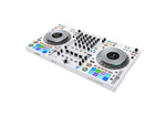 Pioneer DJ DDJ-FLX10-W Limited Edition 4-Channel DJ Controller for Rekordbox & Serato in White by Pioneer DJ