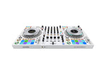 Pioneer DJ DDJ-FLX10-W Limited Edition 4-Channel DJ Controller for Rekordbox & Serato in White by Pioneer DJ