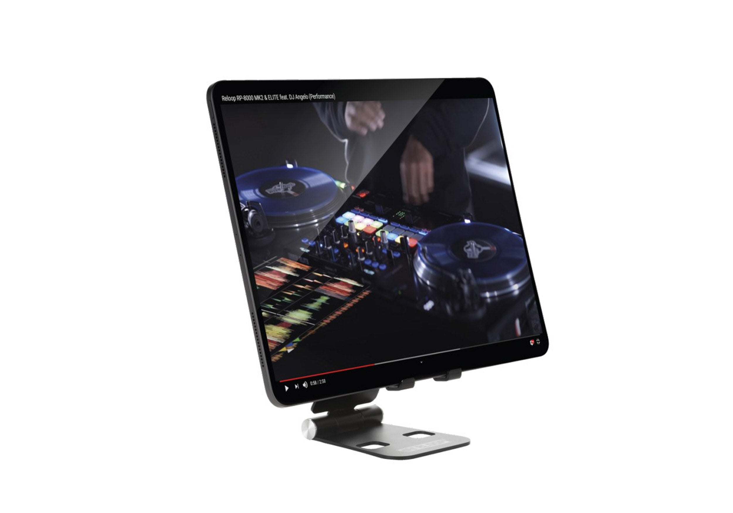 Reloop SMART-DISPLAY-STAND Adjustable and Foldable for Smartphones and Tablets by Reloop