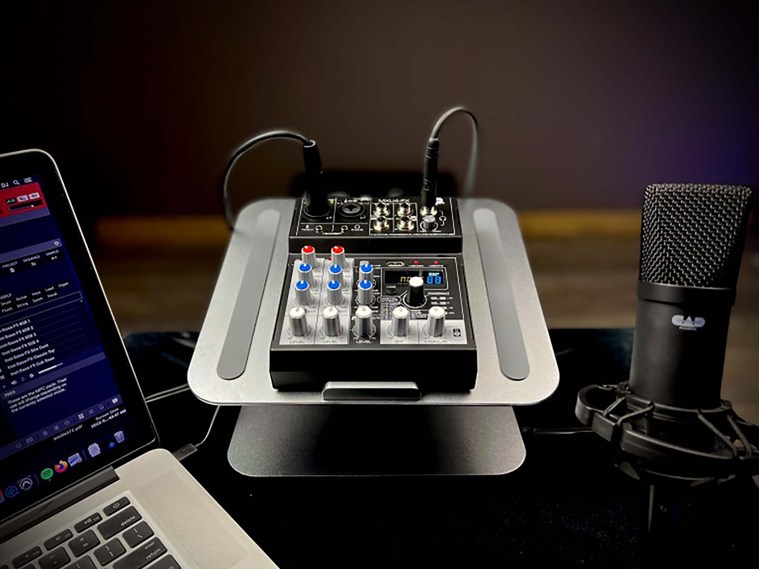 CAD Audio MXU4-FX 4 Channel Mixer with USB Interface and Digital Effects by CAD Audio