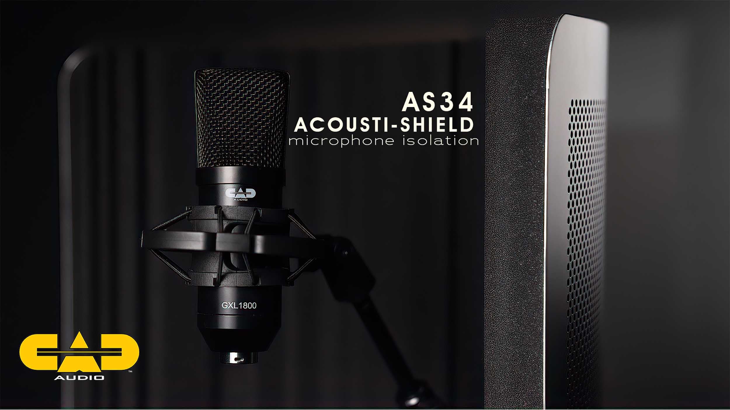 CAD Audio AS34 Acousti-Shield Stand-Mounted Acoustic Enclosure by CAD Audio
