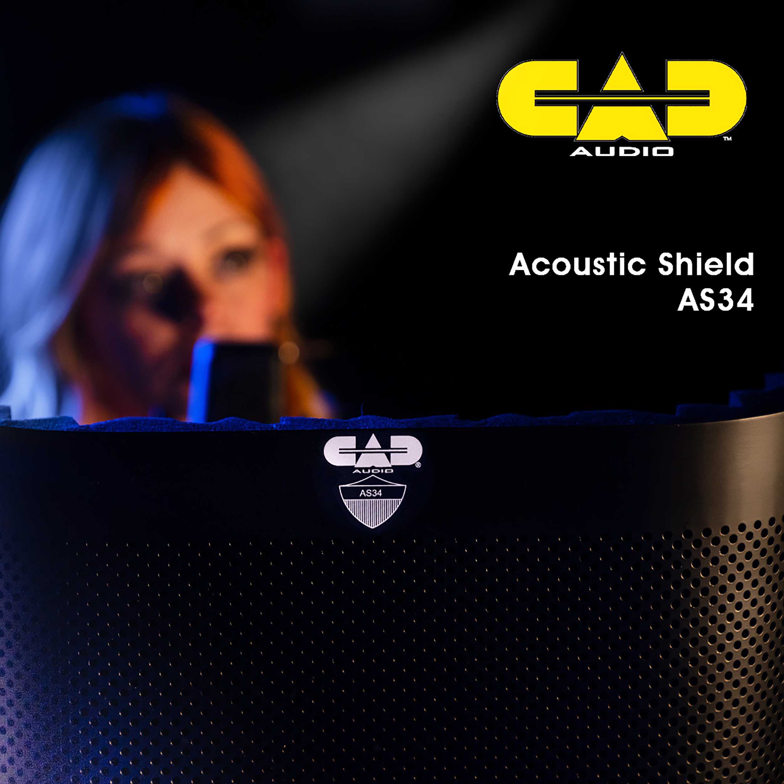 CAD Audio AS34 Acousti-Shield Stand-Mounted Acoustic Enclosure by CAD Audio