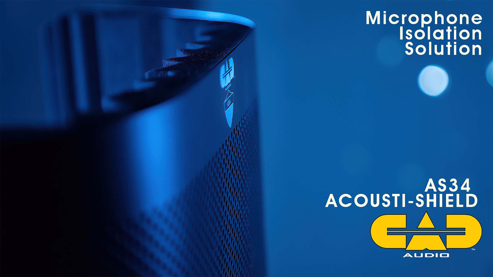 CAD Audio AS34 Acousti-Shield Stand-Mounted Acoustic Enclosure by CAD Audio
