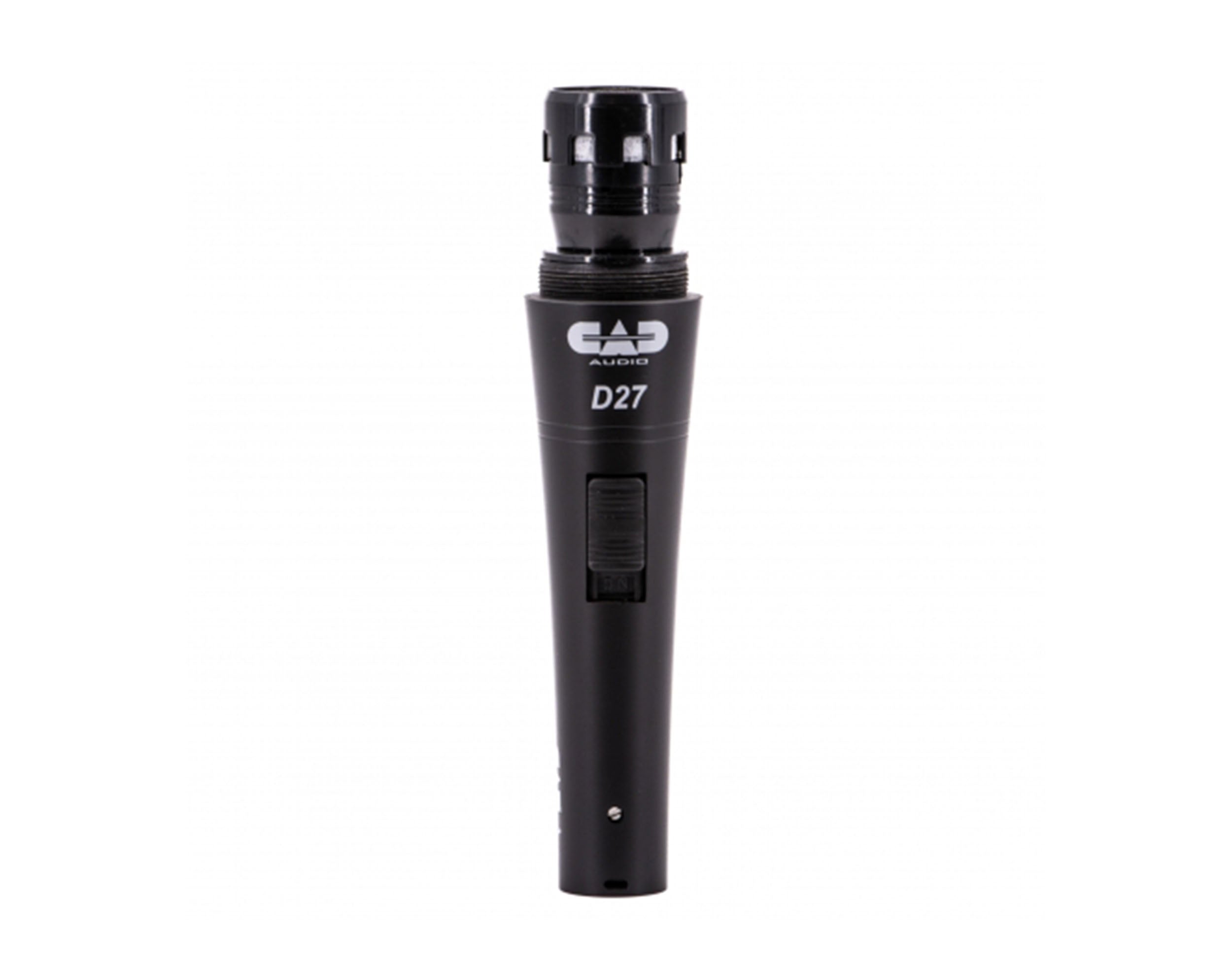 CAD Audio D27 SuperCardioid Dynamic Handheld Microphone with On/Off Switch by CAD Audio