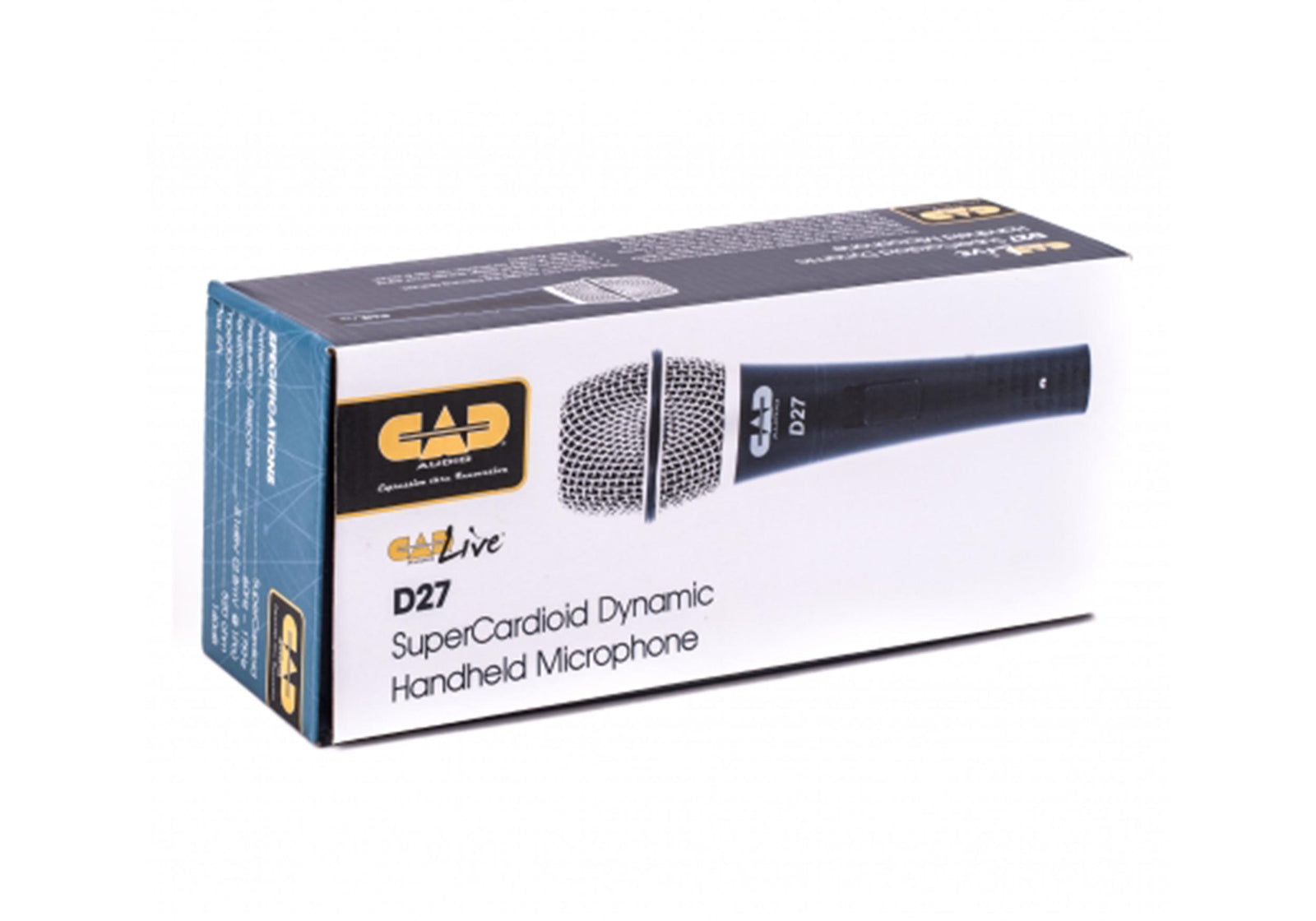 CAD Audio D27 SuperCardioid Dynamic Handheld Microphone with On/Off Switch by CAD Audio