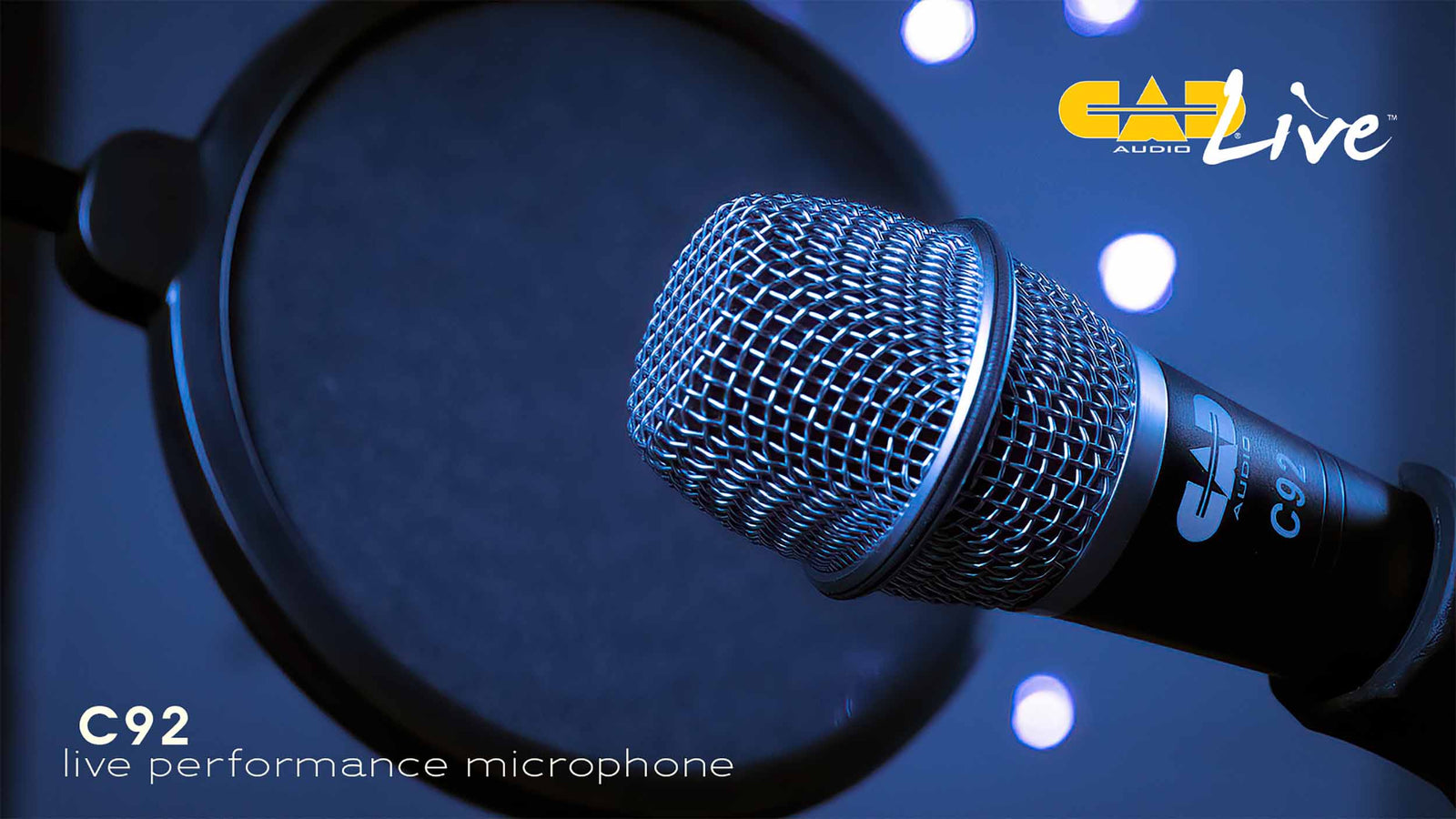 CAD Audio C92 Cardioid Condenser Handheld Microphone by CAD Audio