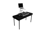 Odyssey CTBC2048 Height Adjustable 48″ x 20″ Work Surface Carpet DJ Table by Odyssey
