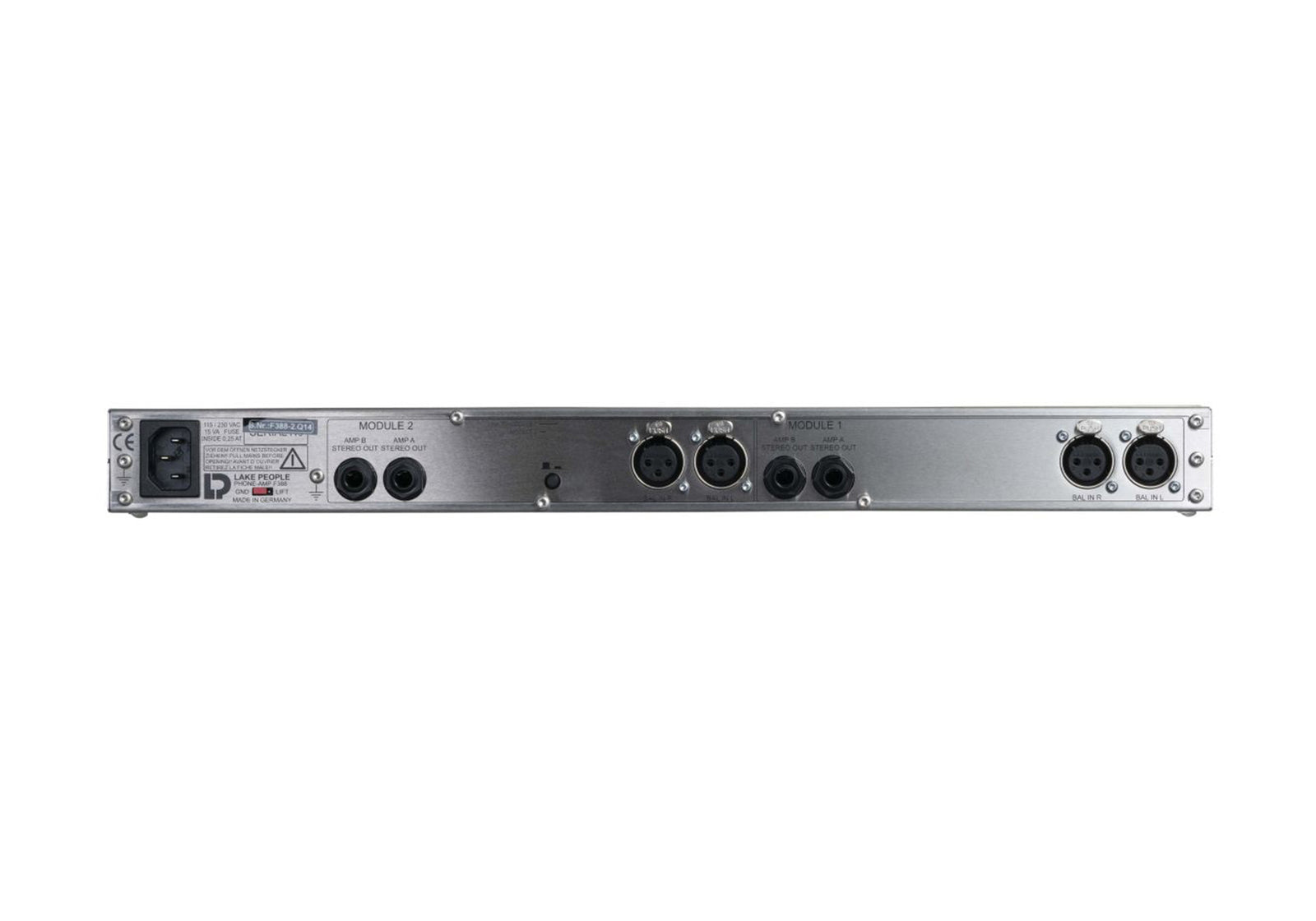 Lake People F388-2-Q 4-Channel Headphone Amplifier by Lake People
