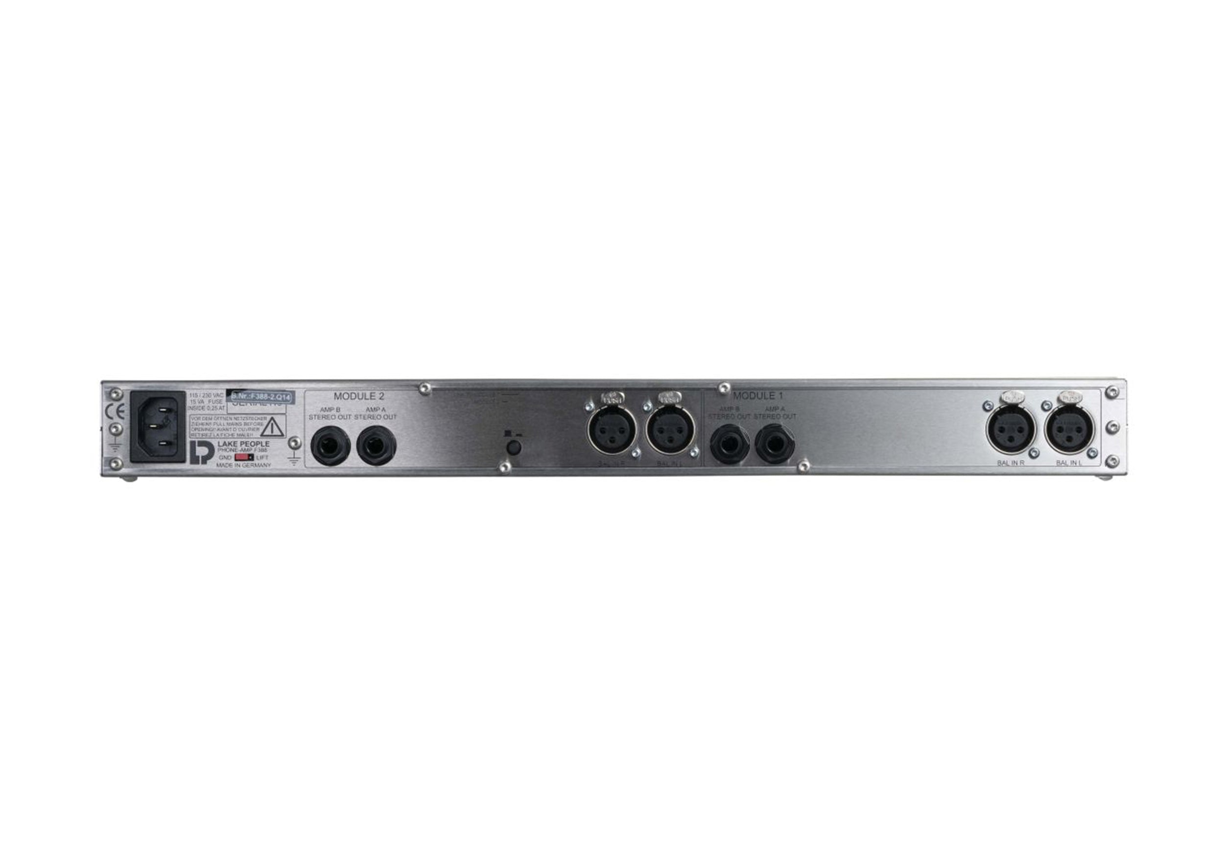Lake People F388-2-Q 4-Channel Headphone Amplifier by Lake People