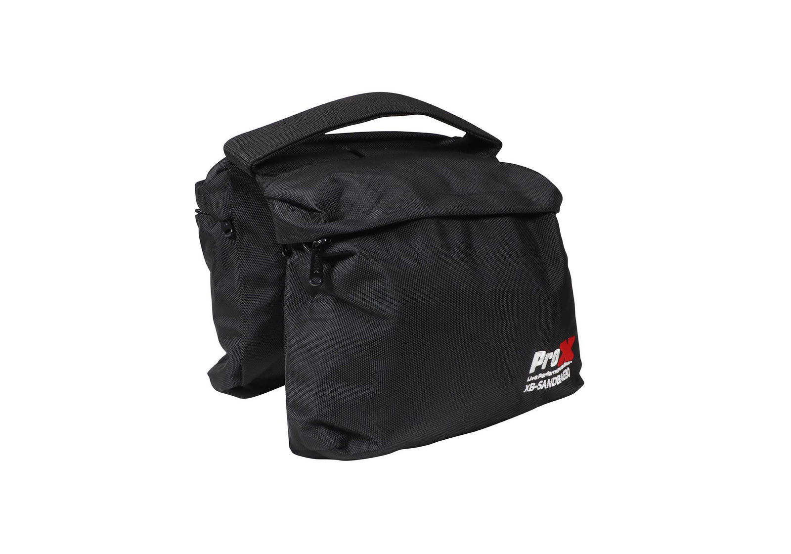 ProX XB-SANDBAG30 Double Zipper Saddlebag Sandbag 30lbs Capacity - Black Empty by ProX Cases