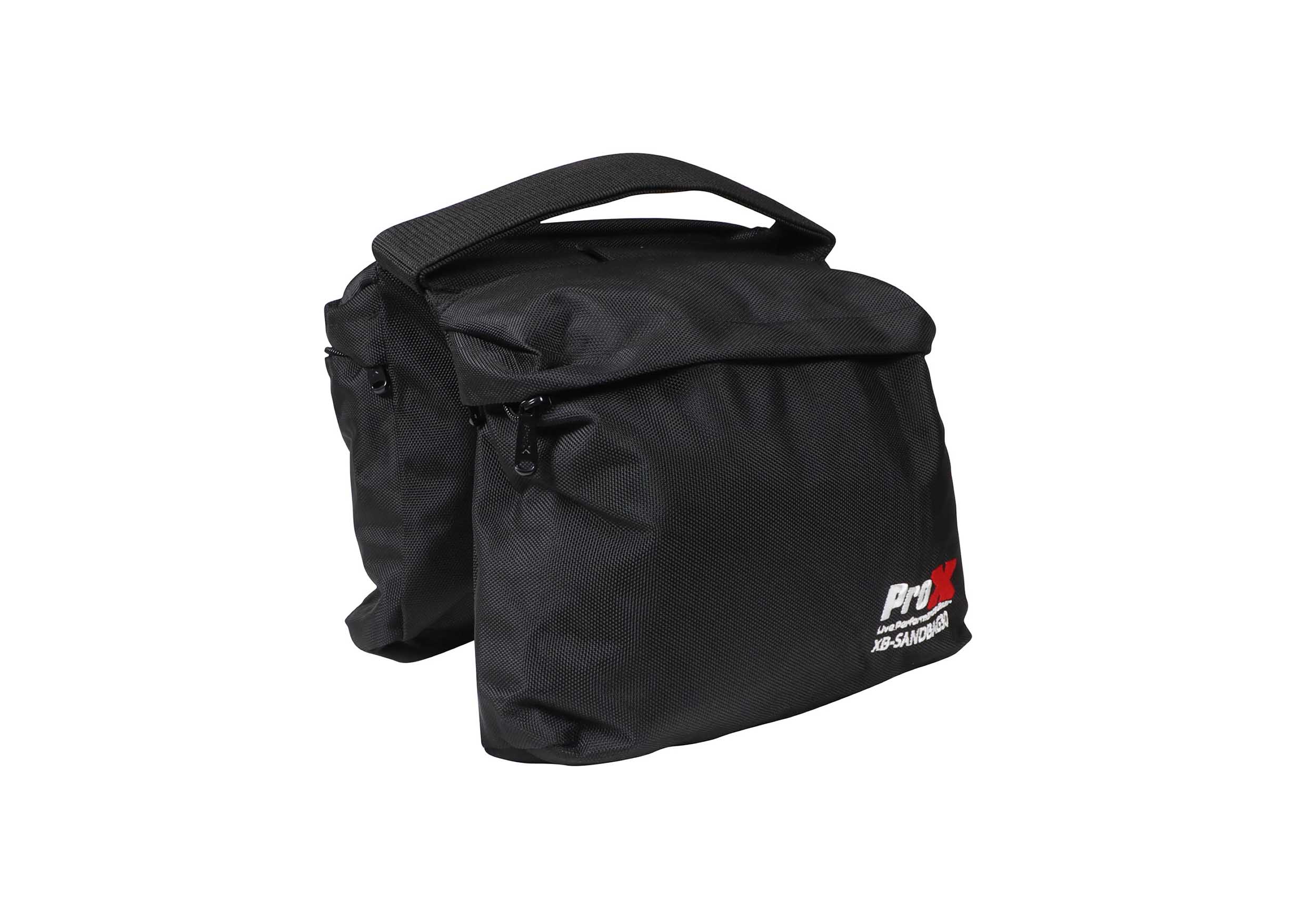 ProX XB-SANDBAG30 Double Zipper Saddlebag Sandbag 30lbs Capacity - Black Empty by ProX Cases
