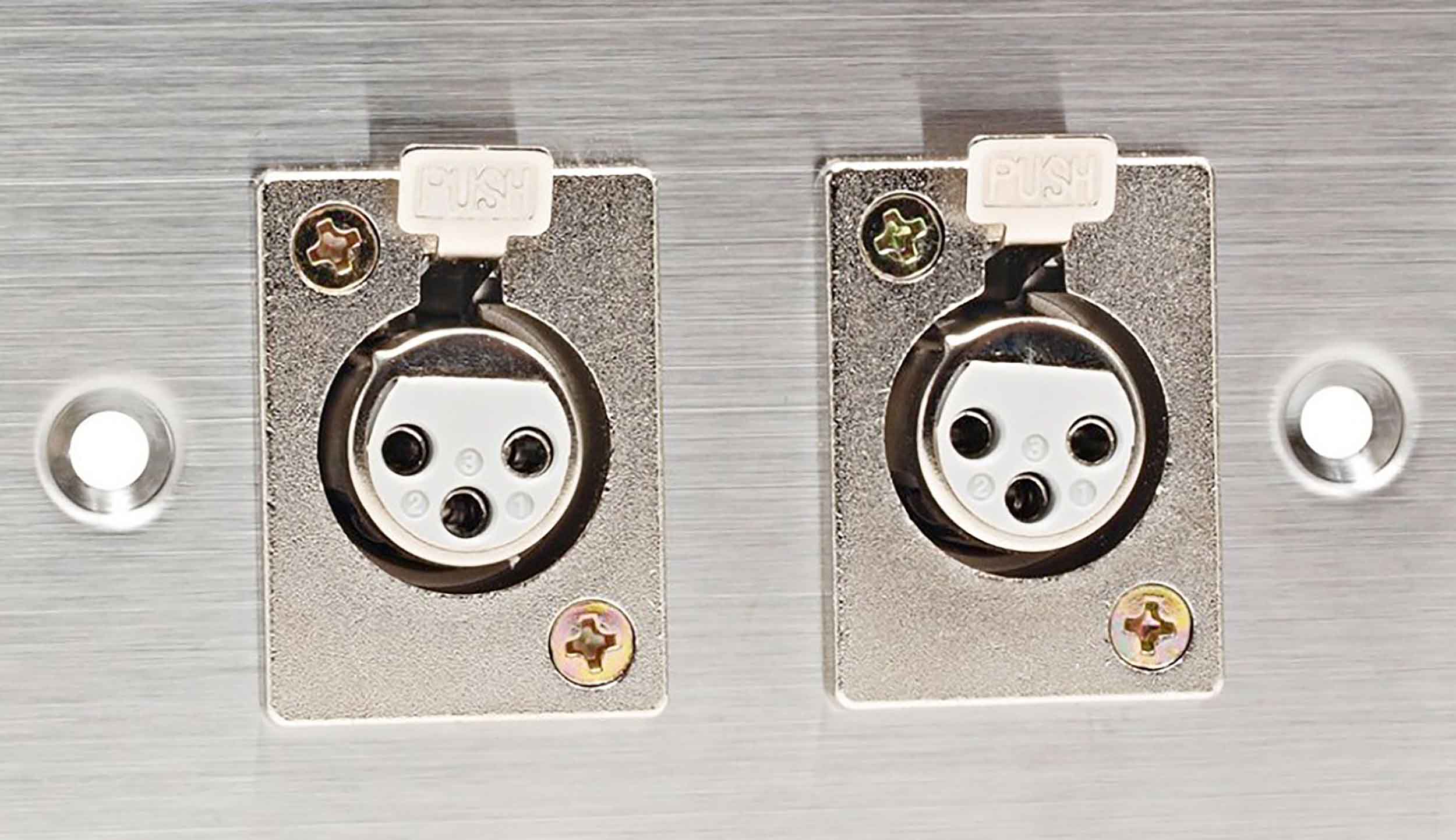 CAD Audio 40-348 Dual Duplex 3-Pin XLR Female Wall Plate by CAD Audio