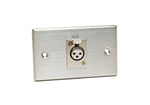 CAD Audio 40-347 Duplex 3-Pin XLR Female Wall Plate by CAD Audio