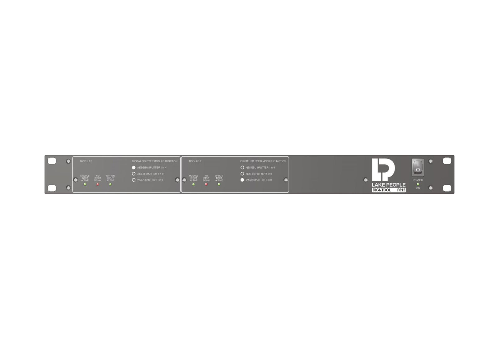 Lake People DIGI-TOOL-F612 Digital Audio and Wordclock/AES-iD Splitter by Lake People