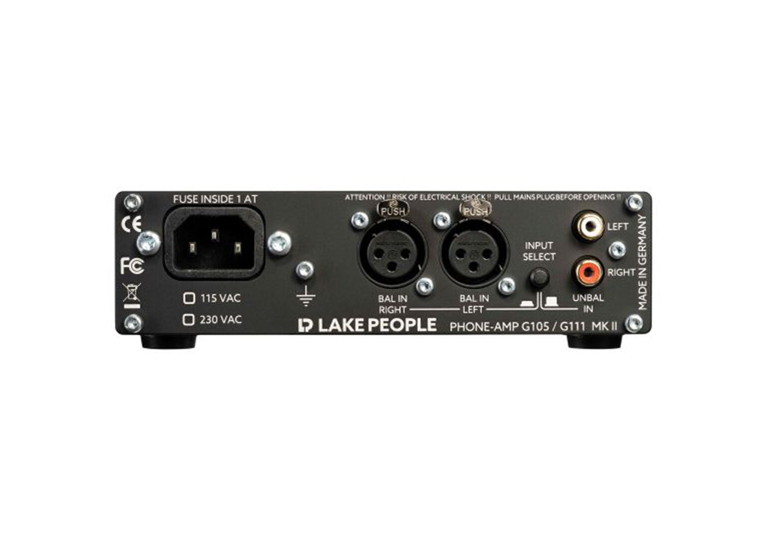 Lake People G105-MKII Stereo Desktop Headphone Amplifier by Lake People