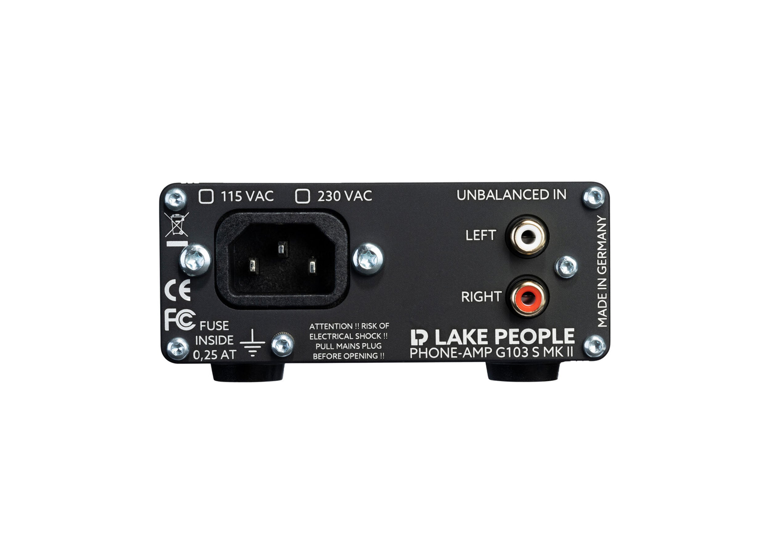 Lake People G103S-MKII Stereo Desktop Headphone Amplifier by Lake People