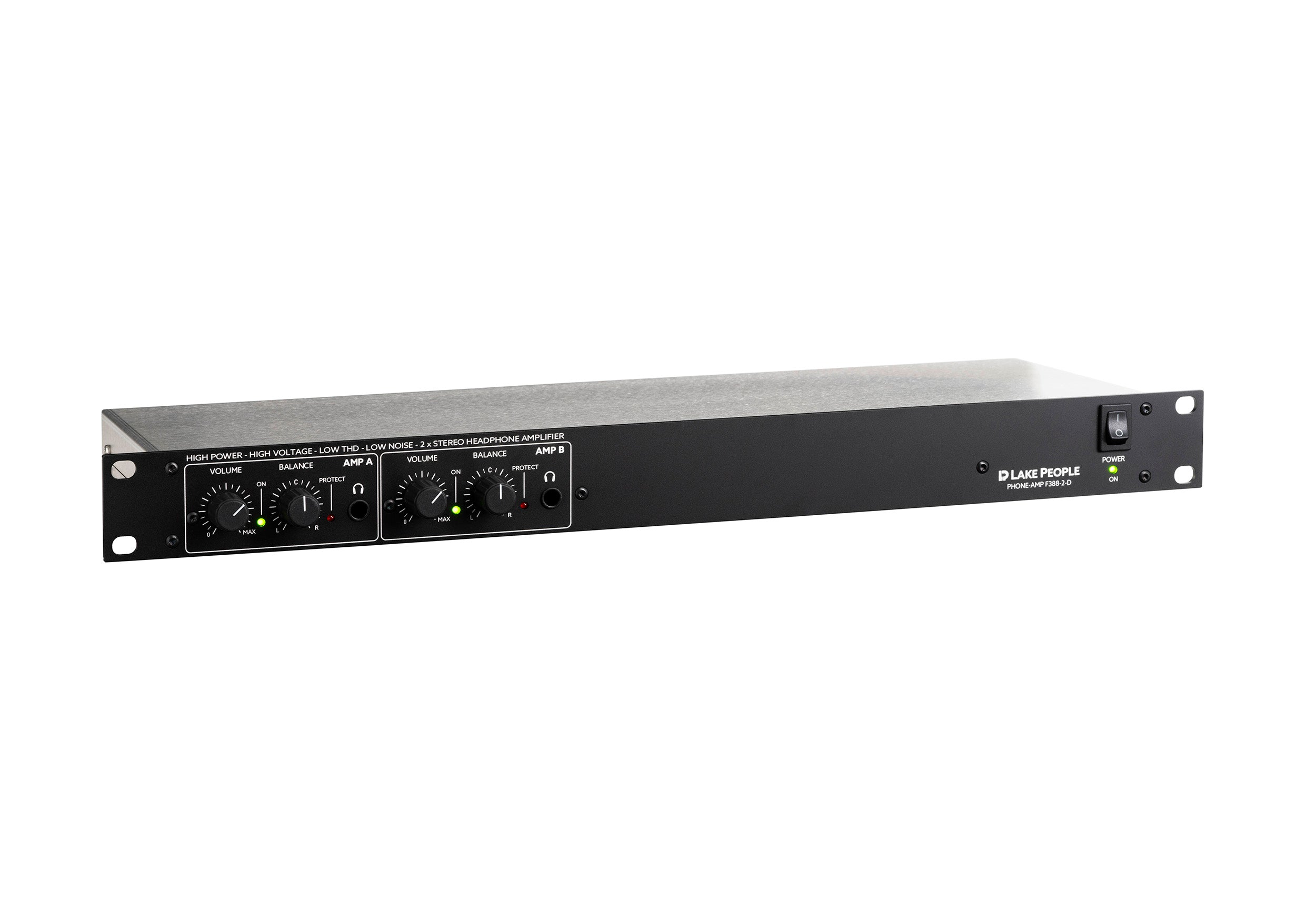 Lake People F388-2-D 2-Channel Headphone Amplifier by Lake People