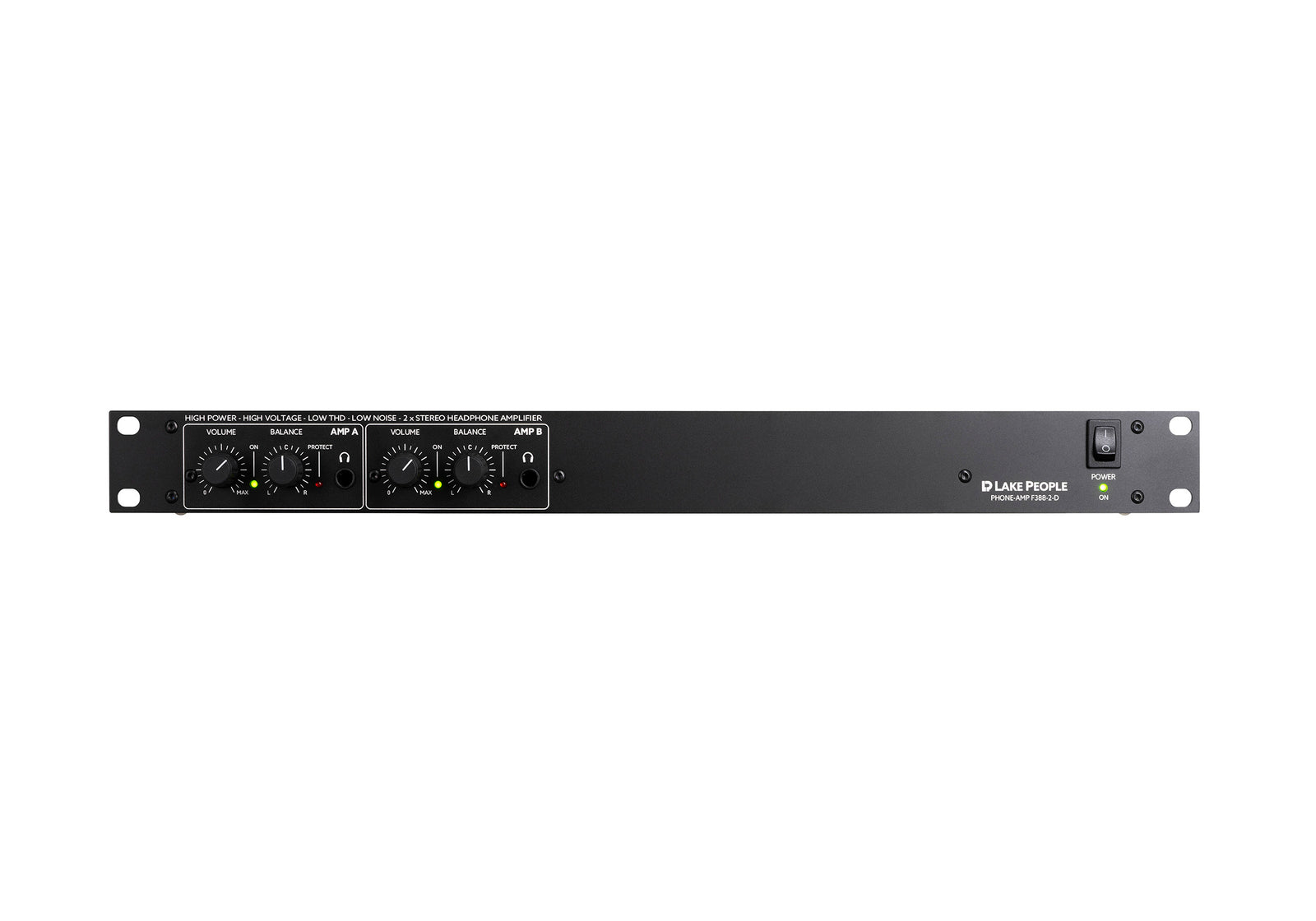Lake People F388-2-D 2-Channel Headphone Amplifier by Lake People