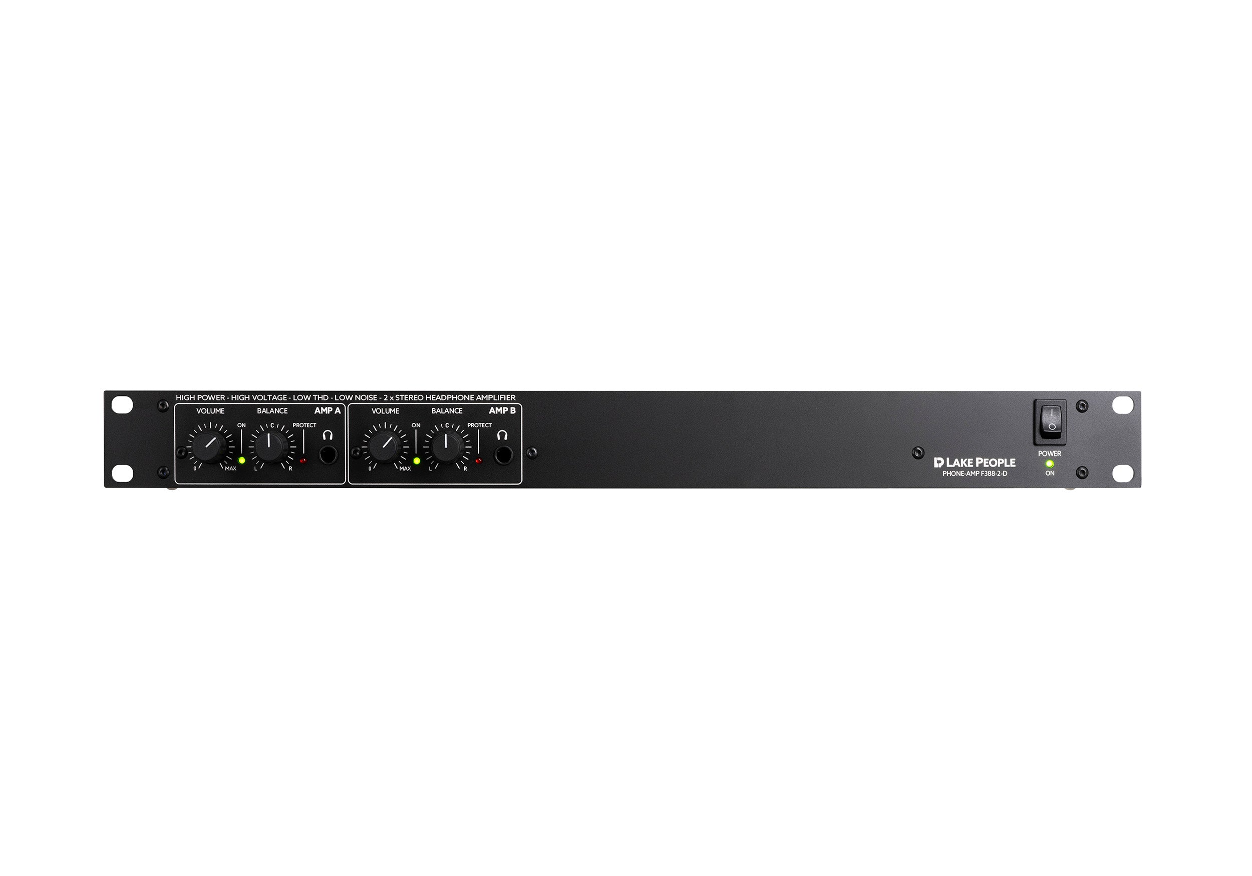 Lake People F388-2-D 2-Channel Headphone Amplifier by Lake People