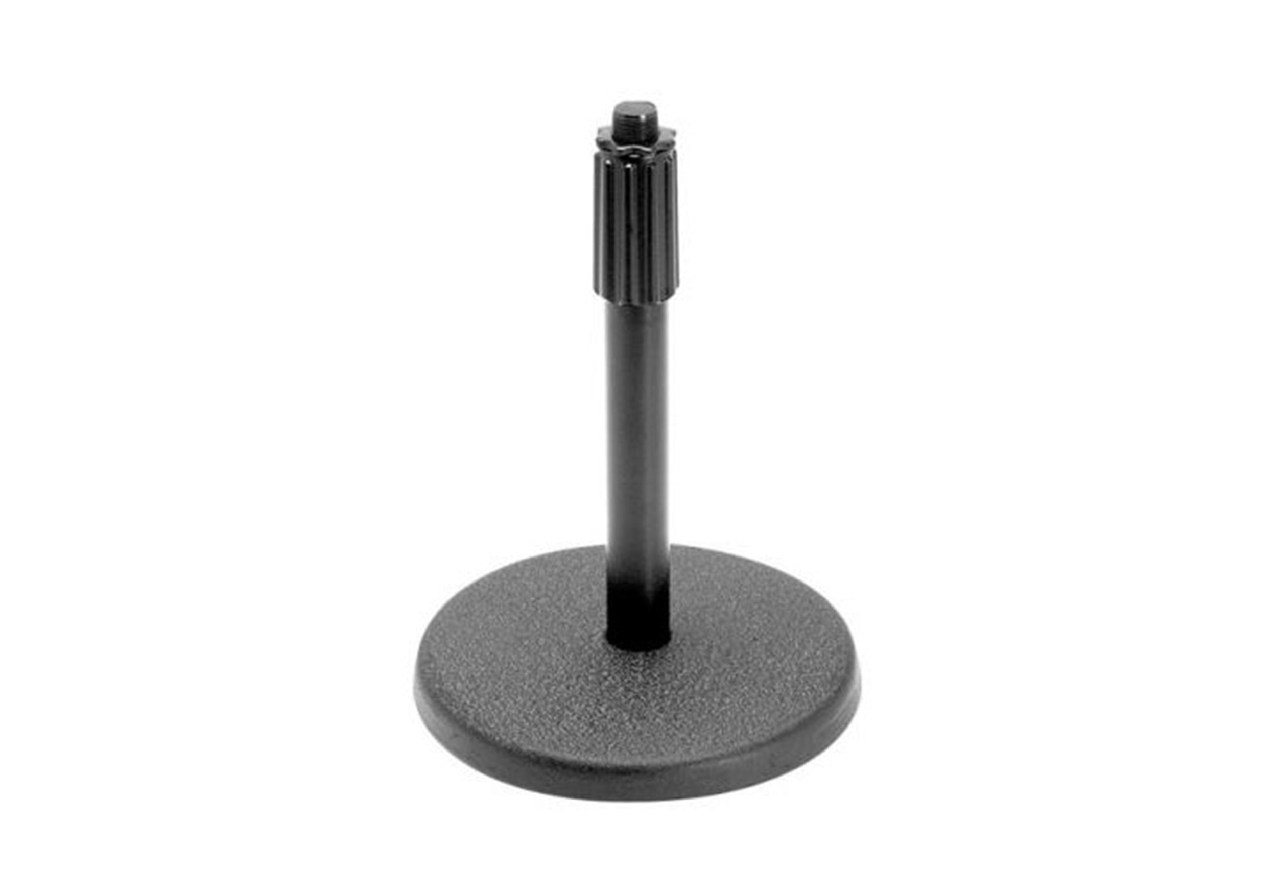 CAD Audio 40-107, 9-13” Adjustable Desk Stand Stem with 6” Base - Matte Black by CAD Audio