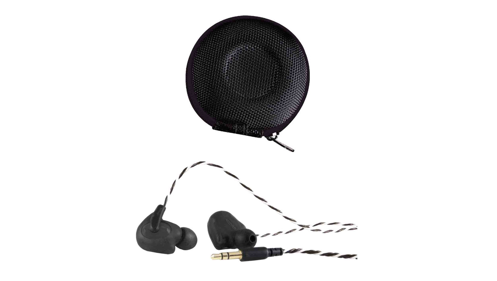 CAD Audio MEB2 TruPitch Dual Armature Earbuds - Black by CAD Audio