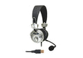 CAD Audio U2 USB Stereo Headphones with Cardioid Condenser Microphone USB Cable - 6ft by CAD Audio