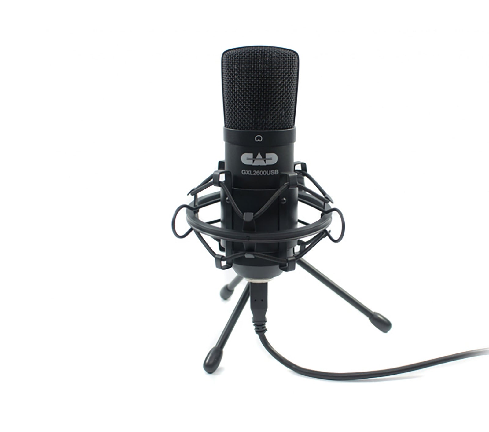 CAD Audio GXL2600USB Large Diaphragm Cardioid Condenser Microphone with Tripod Stand and USB Cable - 10-ft by CAD Audio